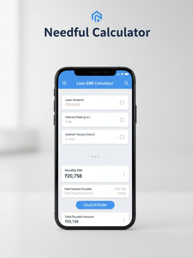 Loan EMI Calculator – Plan Your Budget Easily
